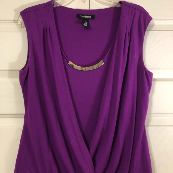 White House Black Market Tops - White House Black Market sleeveless blouse